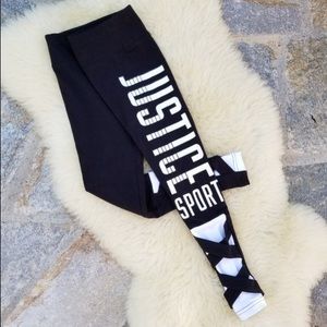 Justice sport leggings